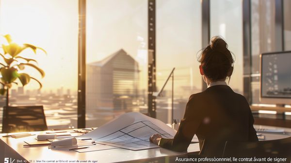 Assurance professionnelle pour les architectes : bien lire le contrat avant de signer